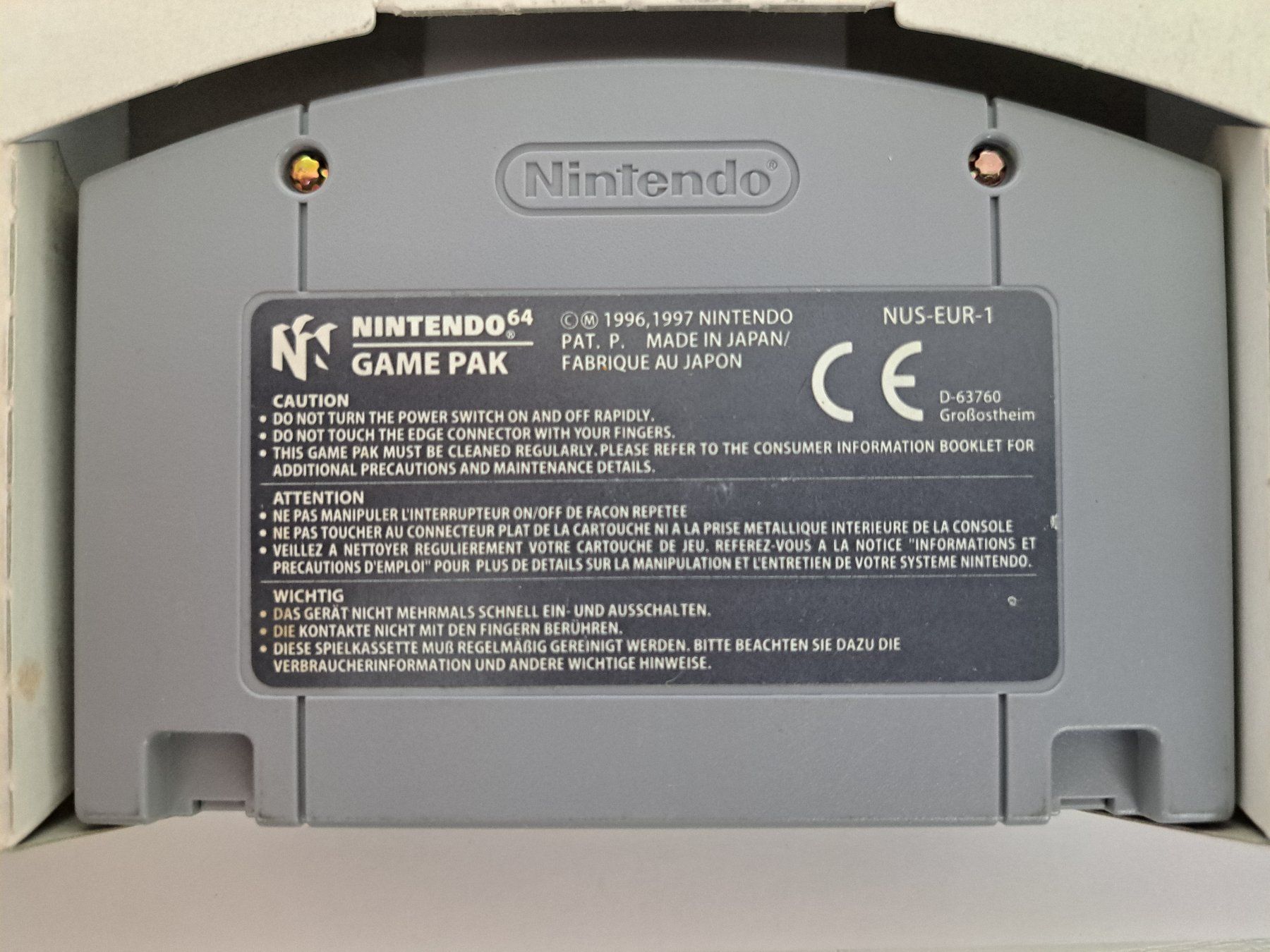 Giochi: Shadowgate 64 OVP/CIB (Nintendo 64/N64) – Usato da Balgach venduto da Wasnwasn 5