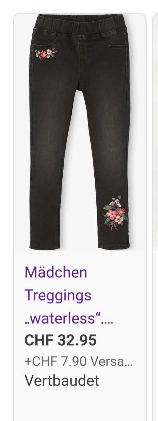 Pantaloni: Treggings / Hose 134 vertbaudet – Usato da Frauenfeld venduto da BeneFull 3