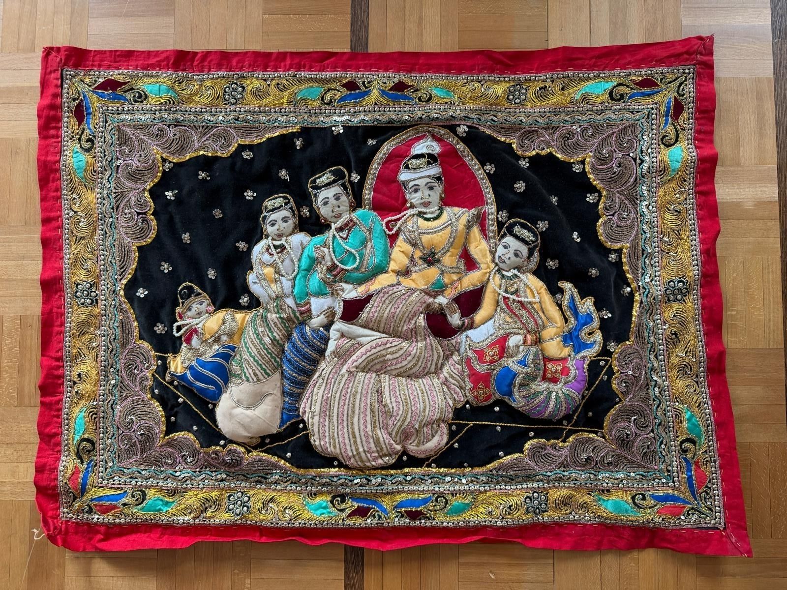 Tappeti: Wandteppich aus Indien, Handarbeit – Usato da Zürich venduto da Jane_ktug