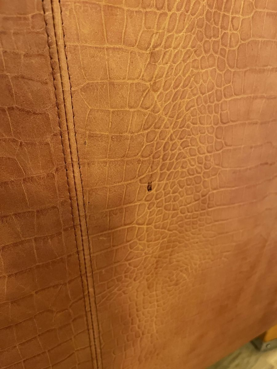 Fauteuils: Sessel Leder braun/schwarz mit Gebrauchsspuren – D'occasion à Hochdorf par amlafy 2