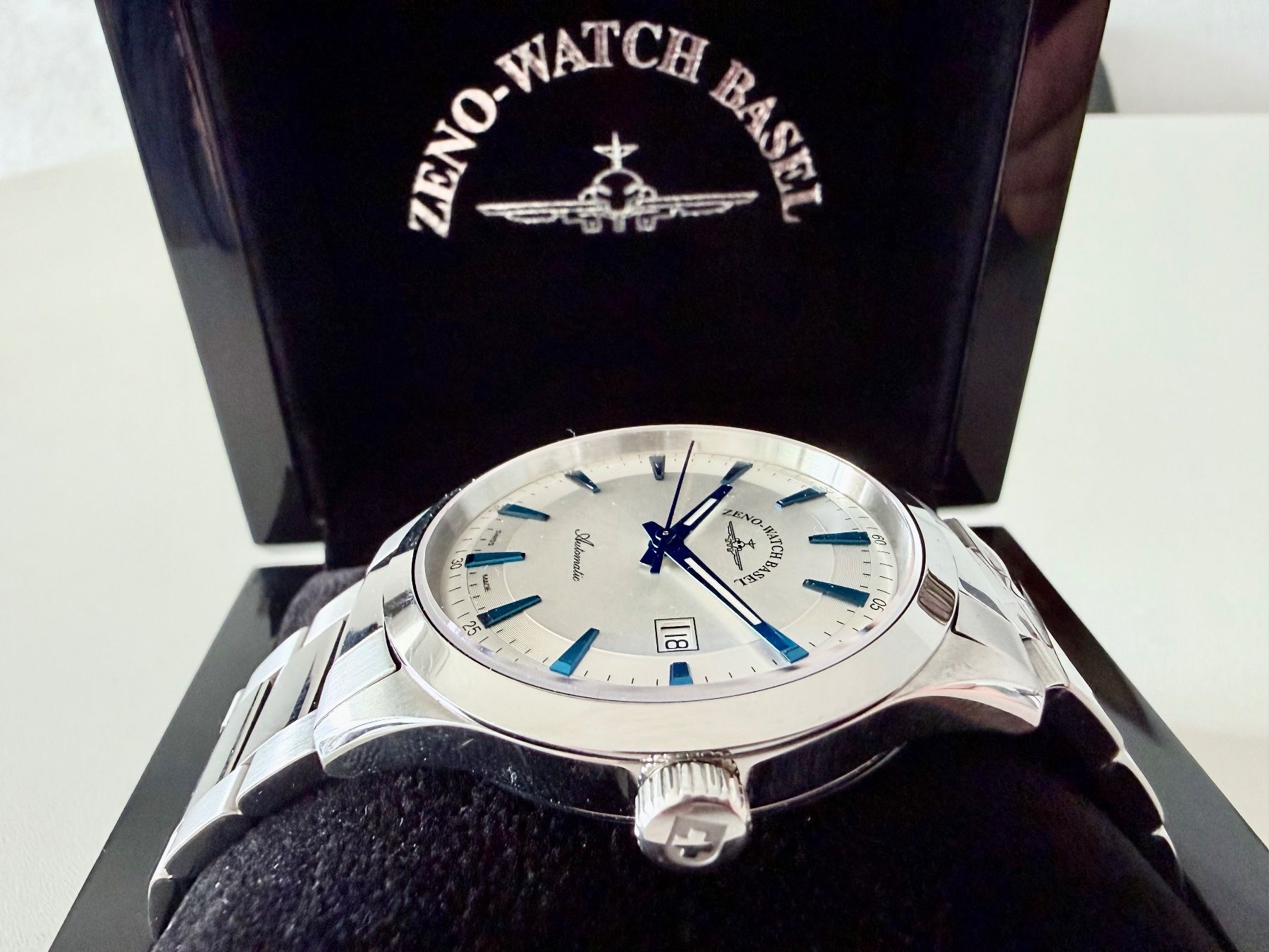 Zeno Uhren: ZENO Gentleman Automatic 2824, Retro Design, SRP Fr. 878.- – Neu und originalverpackt aus Le Mont-sur-Lausanne von LycaGallery 4