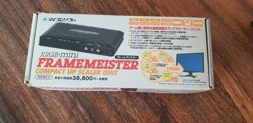 FRAMEMEISTER XRGB-mini | Retro-Upscaler wie neu (Neu (gemäss ...