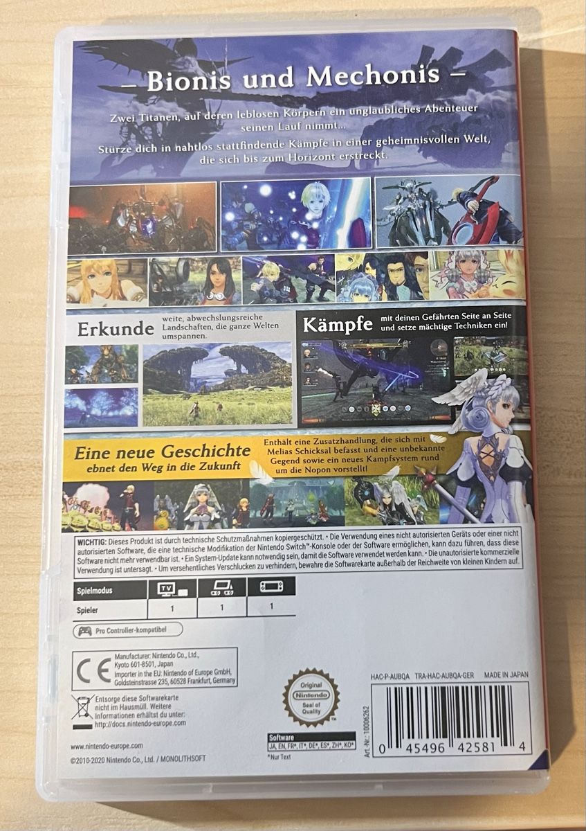 Giochi: Xenoblade Chronicles définitive Édition Nintendo Switch  – Usato da Grandevent venduto da David28313 1