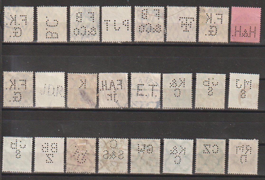 Tous les timbres: Perfins Deutsches Reich - Espagne – D'occasion à Crans-Montana par kira56 1