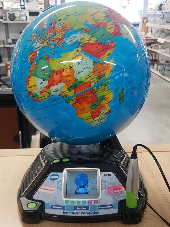 Interaktiver Globus Vtech - spielerisch die Welt entdecken! (Gebraucht ...