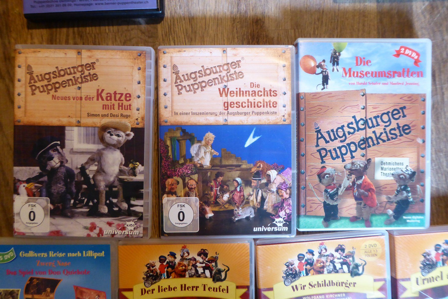 Alle DVDs: Lot DVDs Augsburger Puppenkiste – Gebraucht aus Allschwil von Summelsarium 1