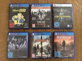 PS4 und PS5 Spiele