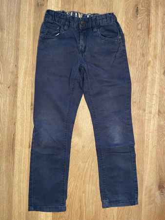 Jeans / Hose dunkelblau Gr. 128 SLIM FIT