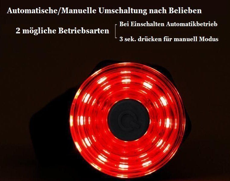 Pezzi di ricambio: Rücklicht mit Bremssensor (Blink Modi & Sattelbefestigung) – Nuovo (secondo la descrizione) da Oberglatt ZH venduto da Pacos2000 3