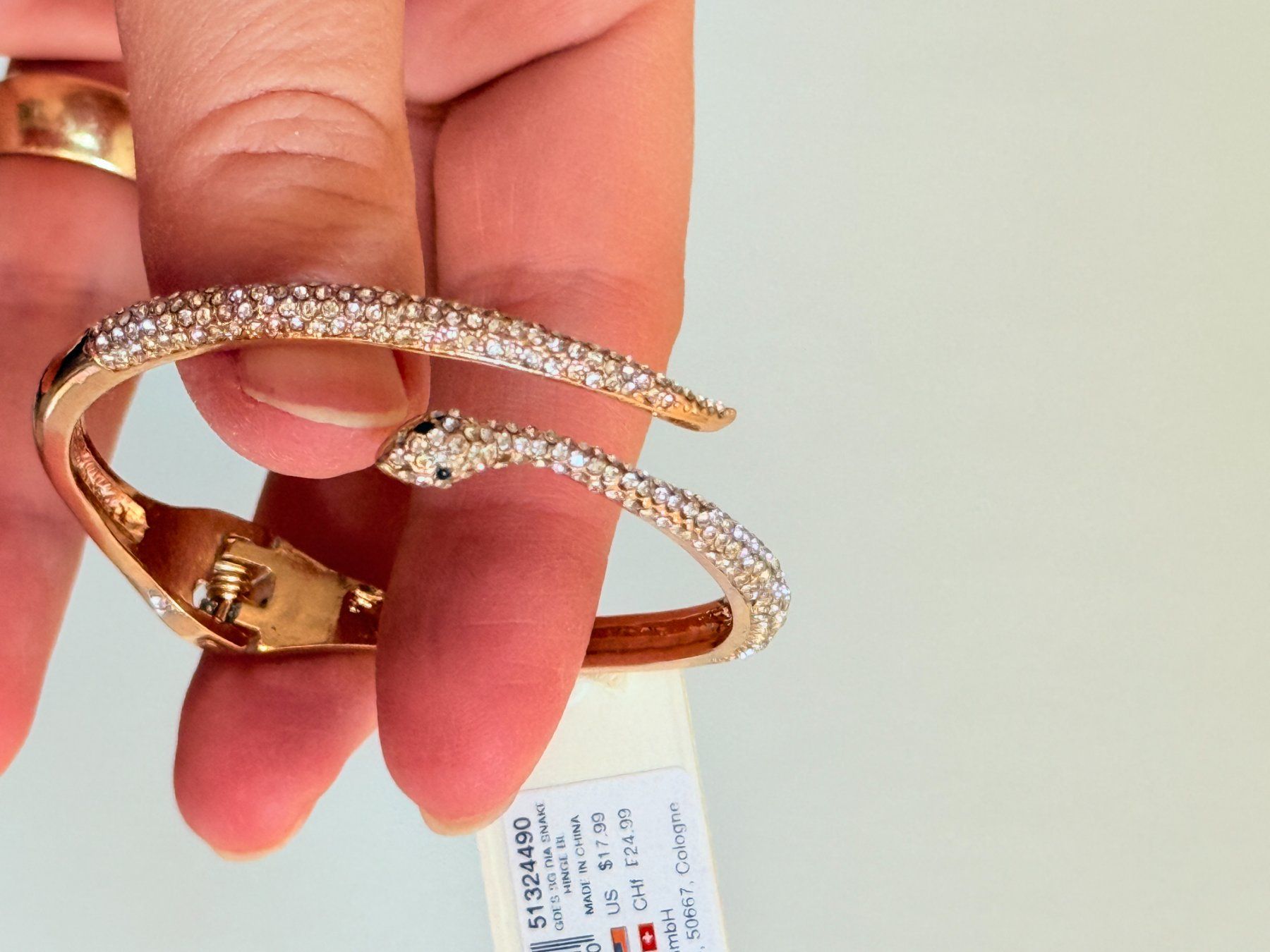 Bracciali & Braccialetti: Bracelet serpent , cristaux  - Tendance actu... – Nuovo (secondo la descrizione) da Genève venduto da AGBERG 2