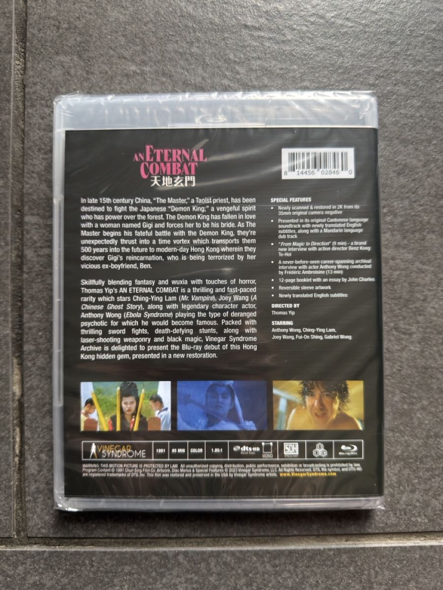 Tutti i DVDs: An Eternal Combat Vinegar Syndrome Blu-Ray – Nuovo (secondo la descrizione) da Zürich venduto da cENS0R 4