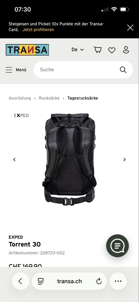 Exped Zaini: Exped Rucksack 30L – Nuovo (secondo la descrizione) da Zürich venduto da fiiiona 2