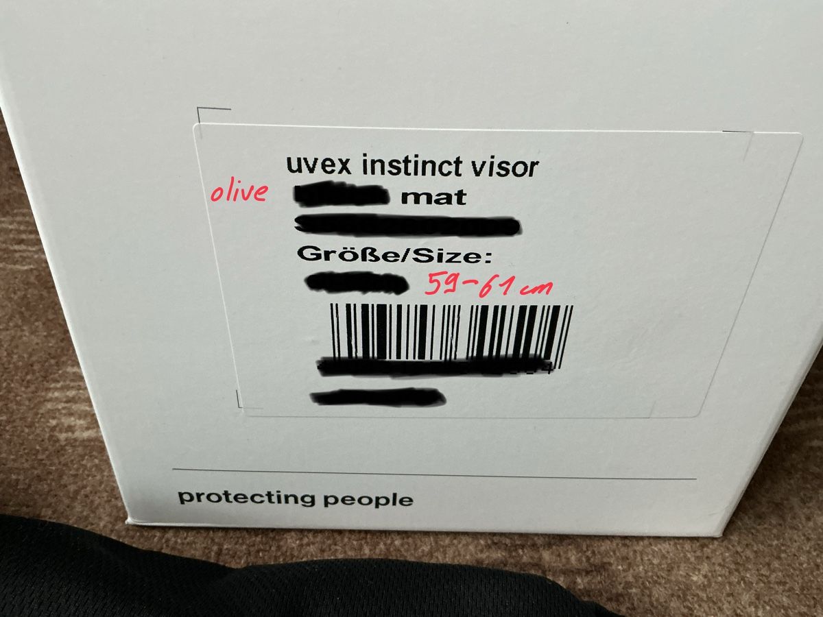 Uvex Caschi: Uvex Instinct Visor Skihelm Olive Matt, Grösse 59-61cm – Usato da Wängi venduto da Madella 8