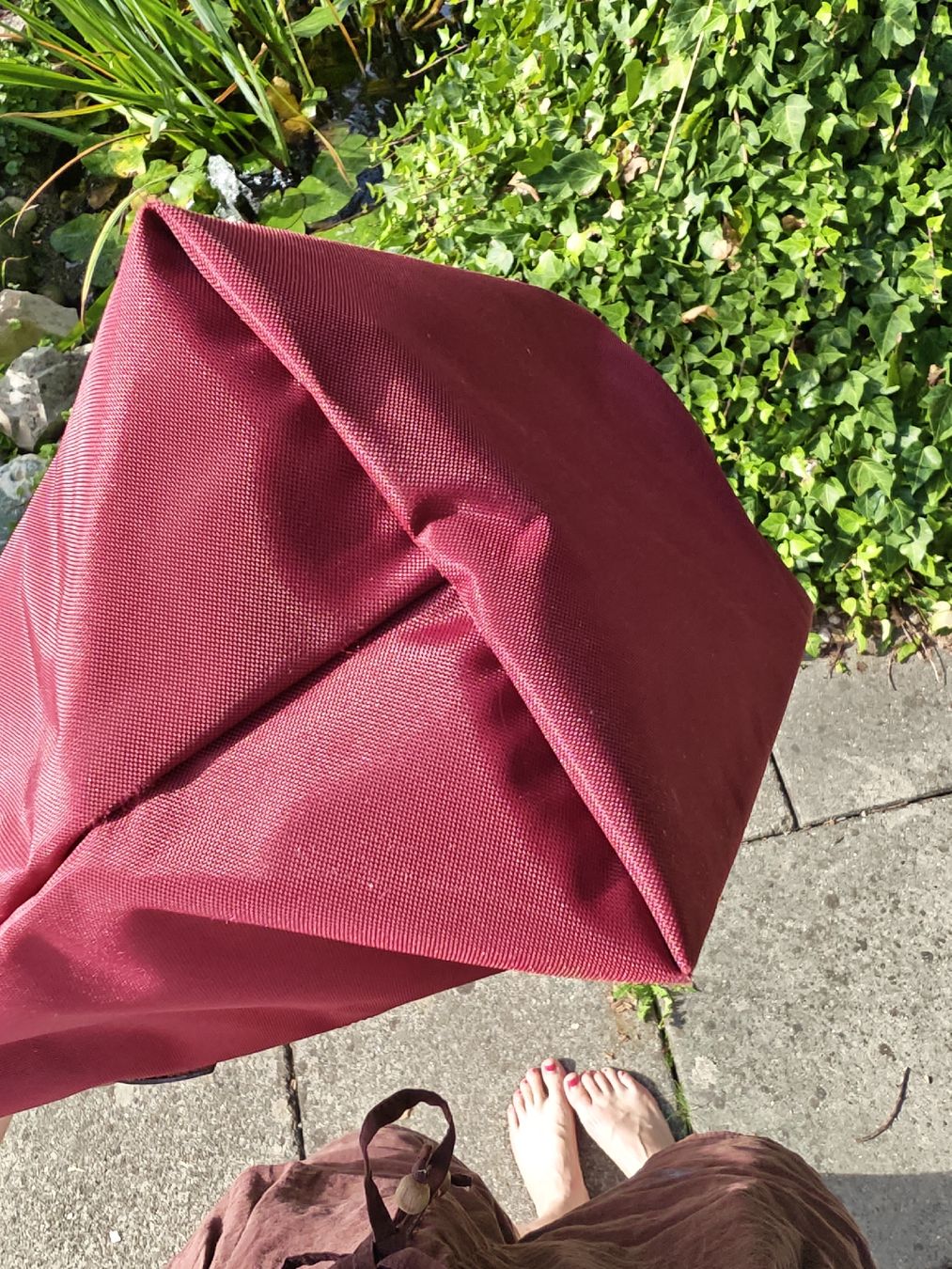 Longchamp Taschen für Damen: Handtasche Longchamp bordeaux rot – Gebraucht aus Othmarsingen von Perline13 9