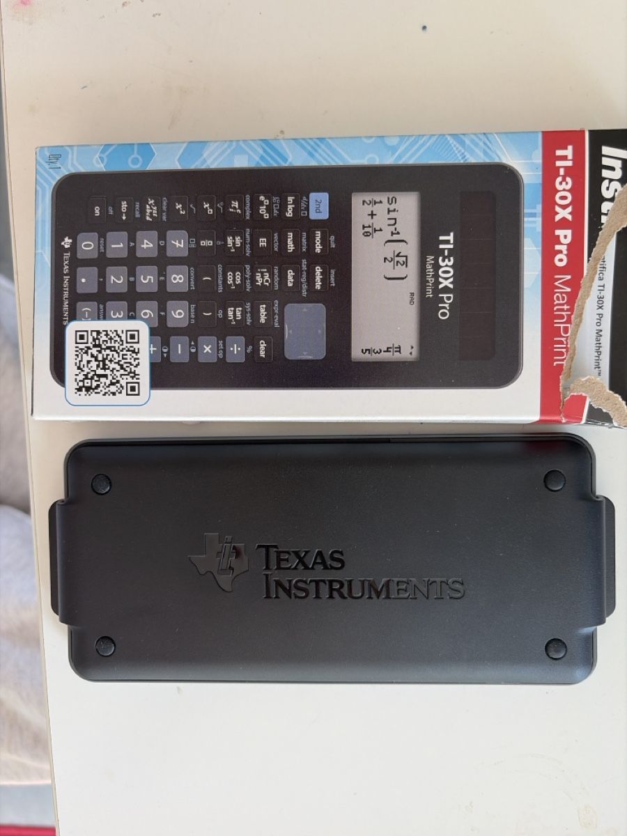 Texas Instruments Taschenrechner: TI - 30 X Pro – Neu (gemäss Beschreibung) aus Au ZH von aur_7wyx