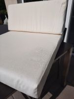 Lounge-Kissen-Set 74 cm (Sitz- & Rückenkissen) Creme