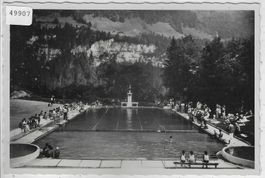 Champery - La piscine - Schwimmbad