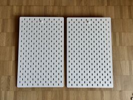 IKEA Skadis Lochplatte inkl Zubehör