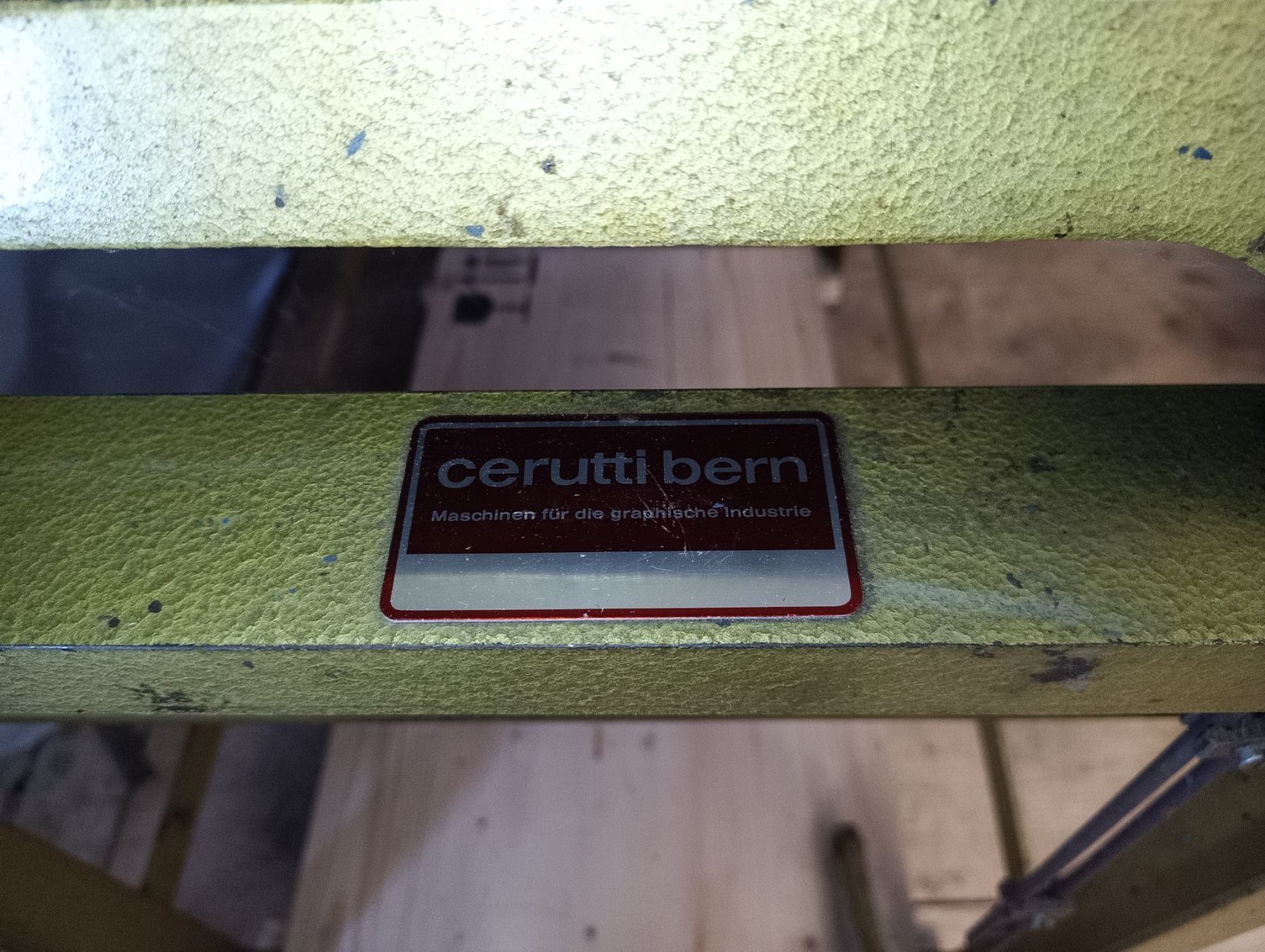 Tutte le macchine: Manuelle Tafelschere / Blechschere – Massiv – Usato da Effretikon venduto da Saraf81 4