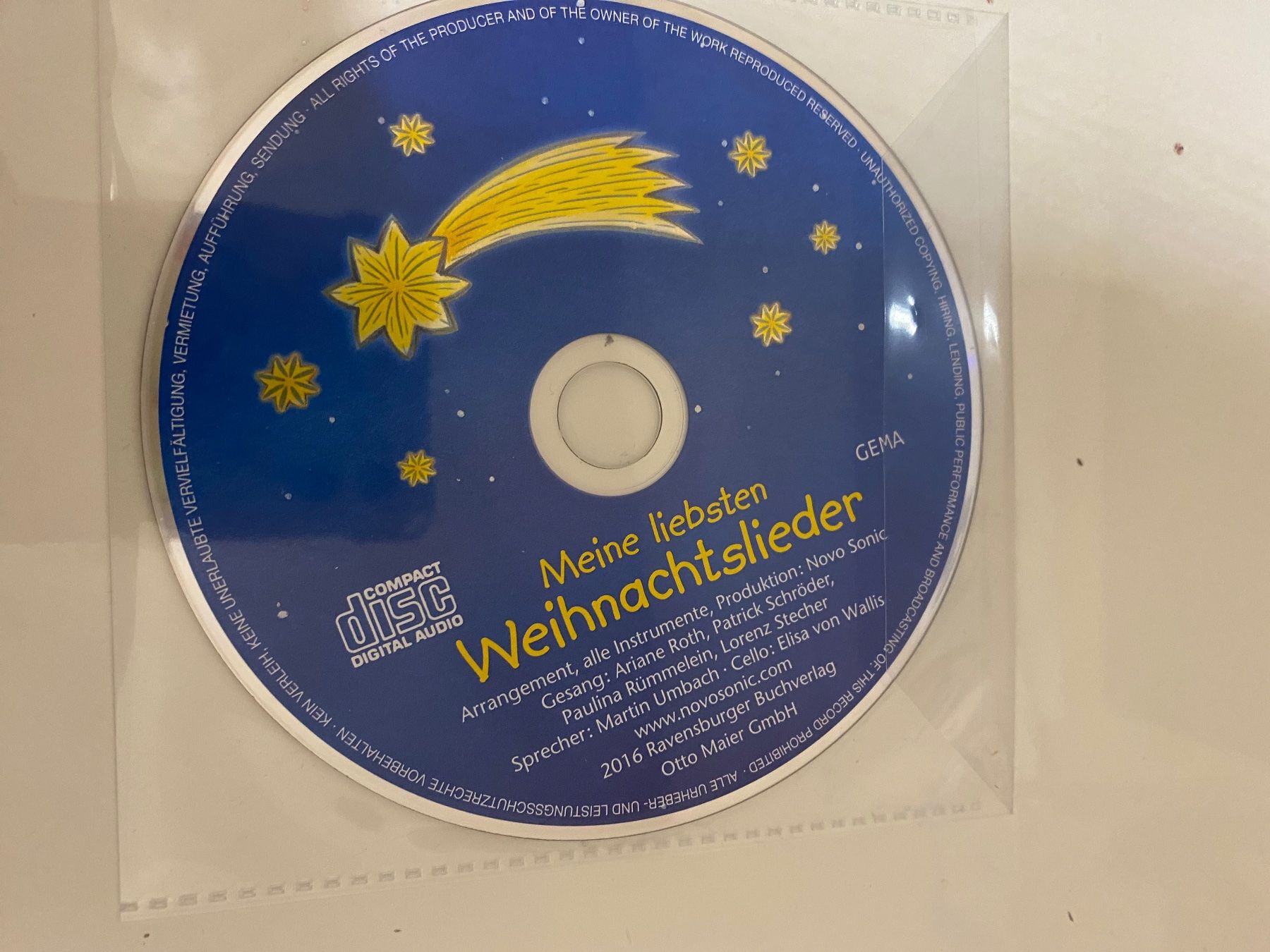 Bücher: Weihnachtsliederbuch mit CD - Super Zustand! – Gebraucht aus Alpnach Dorf von Fengeli 2