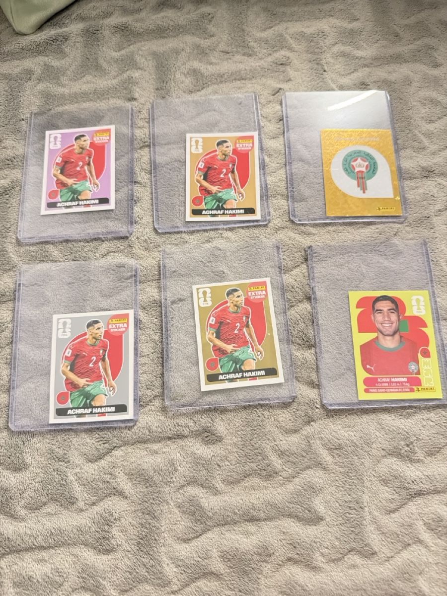 Panini Cartes à collectionner: Panini Extra Sticker Set Hakimi WM 2026 – Neuf (Voir description) à Zeiningen par URS1996