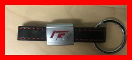 Type R Schlüsselanhänger Leder Rot Golf Passat VW Racing