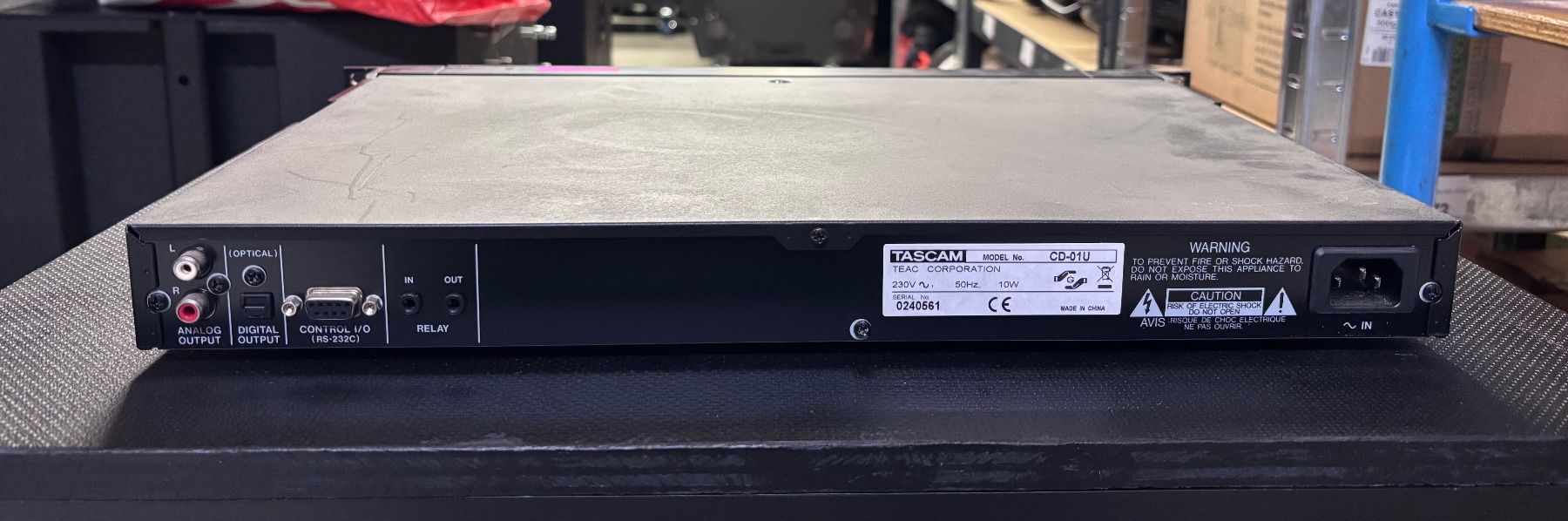 Tascam Lettore multimediale & Streamer: Lettore CD Tascam CD-01U – Usato da Bellinzona venduto da ste_p59z 1