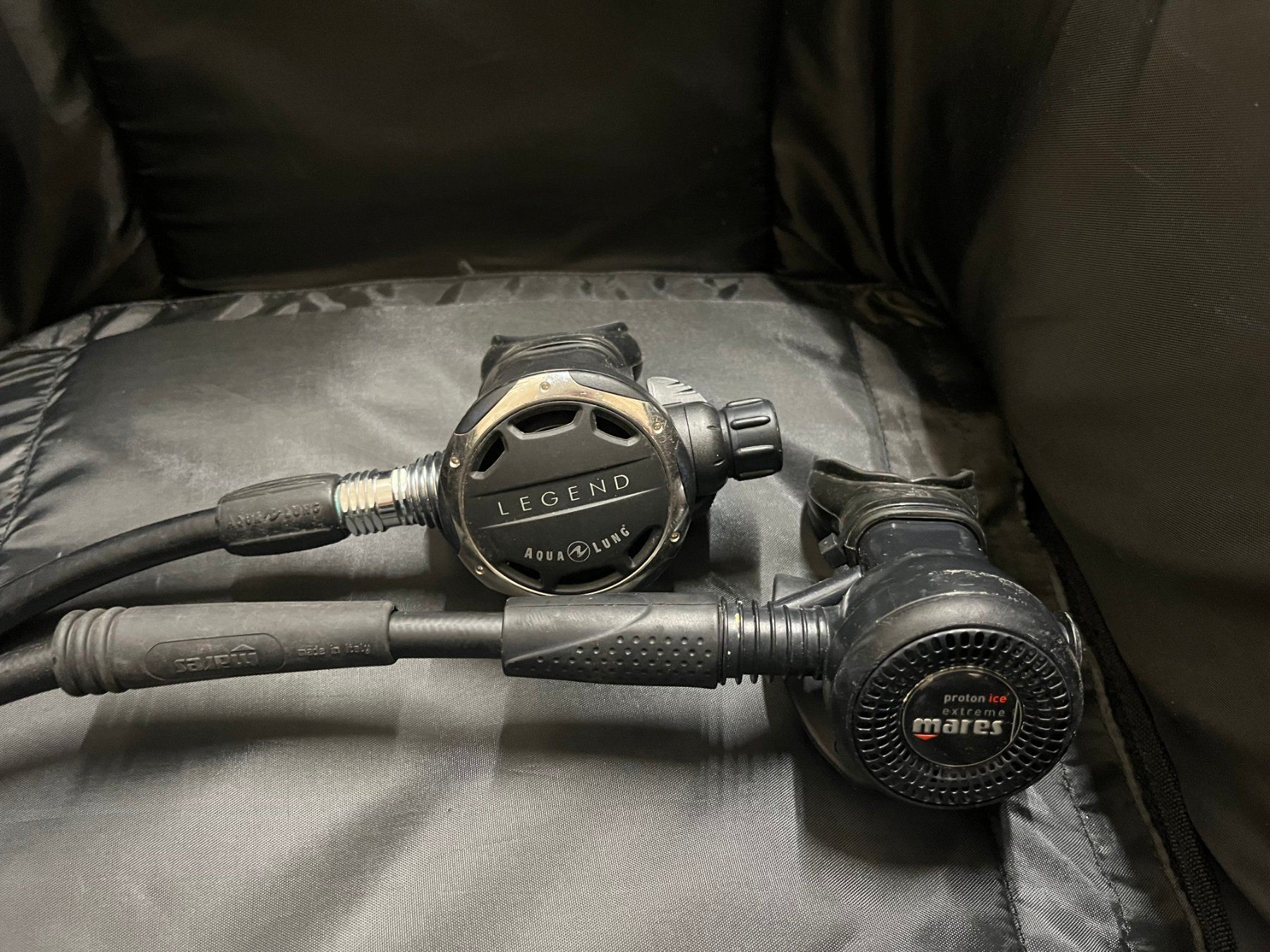 Mares Respiratori & Giubbotti: Aqualung Legend + MARES Proton ICE extrem + 1er étage – Usato da Lausanne venduto da Seiya4