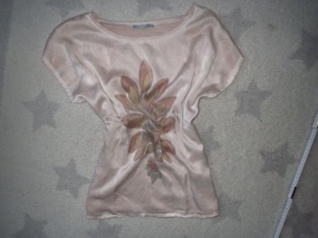 NEUE NILE Damen Shirt Bluse Gr S mit SEIDE