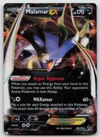Pokemon Malamar ex 58/119 EN 2014