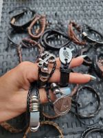 Armbänder Leder verschiedene Modelle 25 Stück neu