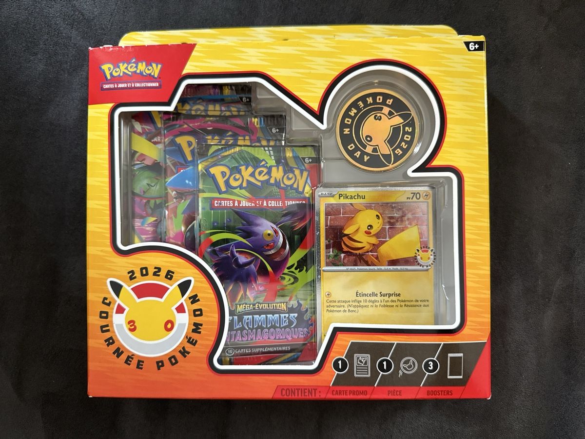 Pokémon Carte collezionabili: Pokémon 2026 - journée Pokémon FR – Nuovo e nell'imballaggio originale da Martigny venduto da lauraalizeepil