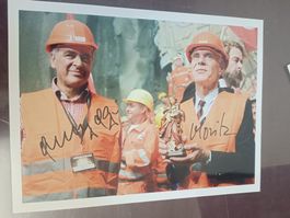 Adolf Ogi & Moritz Leuenberger- 20x30cm - persönlich gesamme