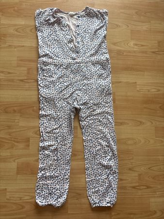 Jumpsuit hessnatur gepunktet Grösse 146/152 gebraucht