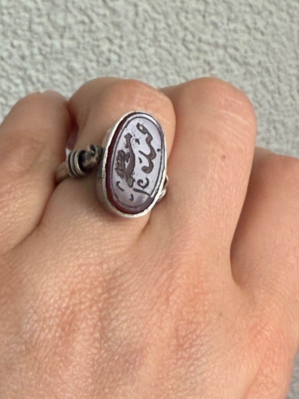 Anelli: Antiker Karneol Ring 925 – Usato da Spiegel b. Bern venduto da Rogger72 6