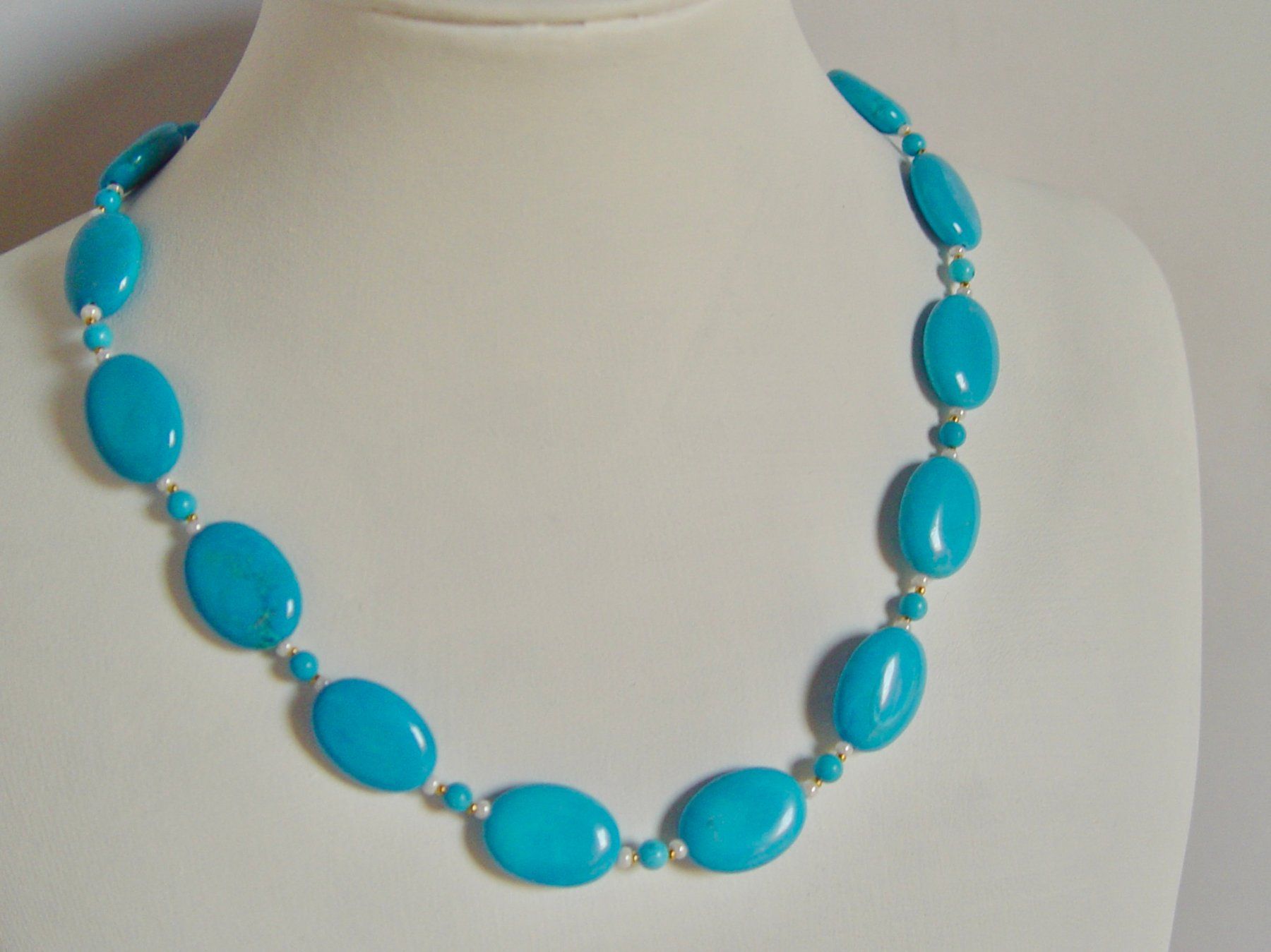 Altri gioielli: Set: Collier und Ohrringe Türkis – Nuovo (secondo la descrizione) da Henggart venduto da gernli 1