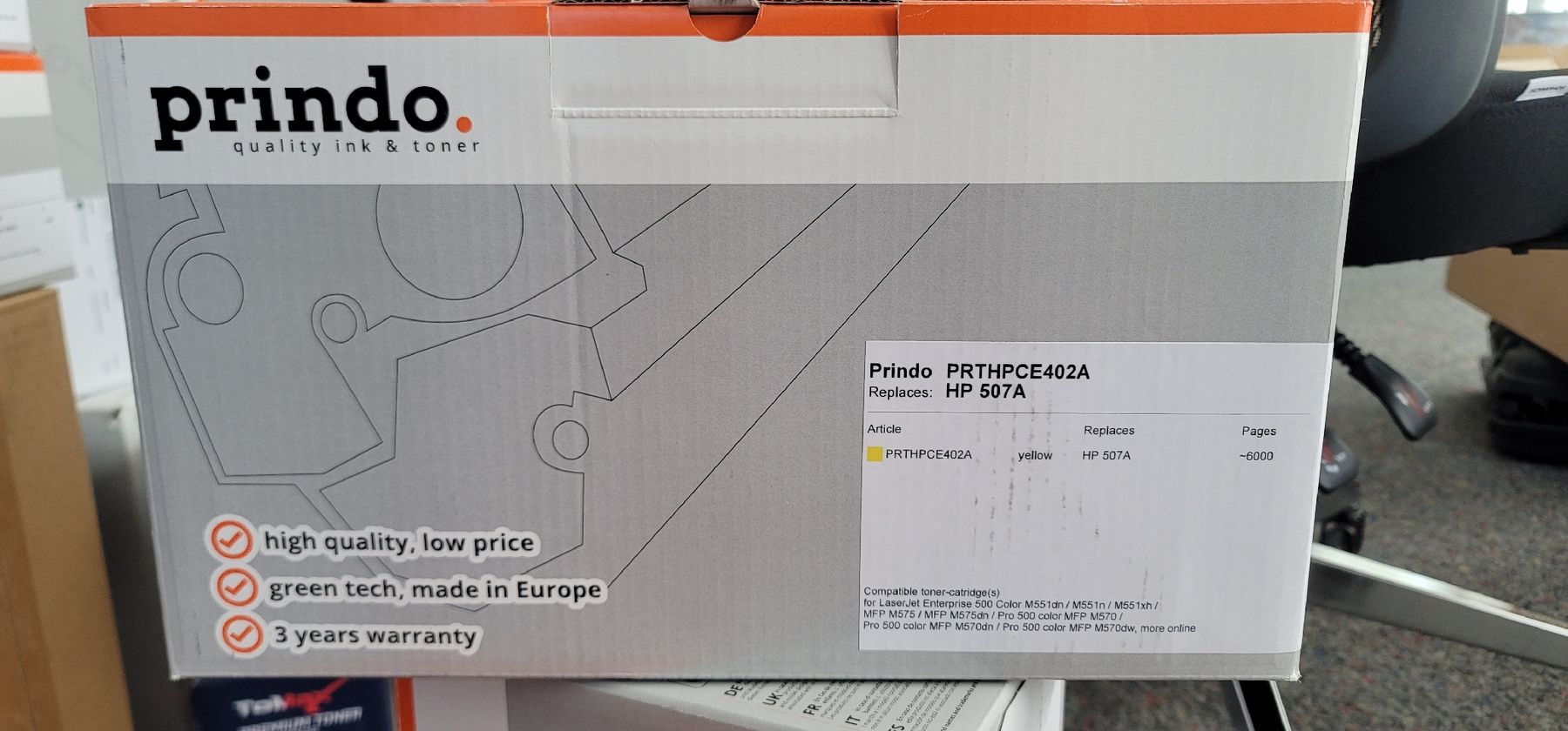 Hewlett Packard Cartucce per stampanti & toner: HP 507A  – Nuovo (secondo la descrizione) da Ostermundigen venduto da zaster.cholae