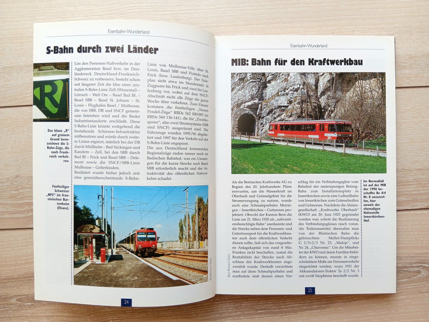 Livres: Eisenbahn Wunderland  Schweiz – D'occasion à Birrwil par dirtyoldtown 4