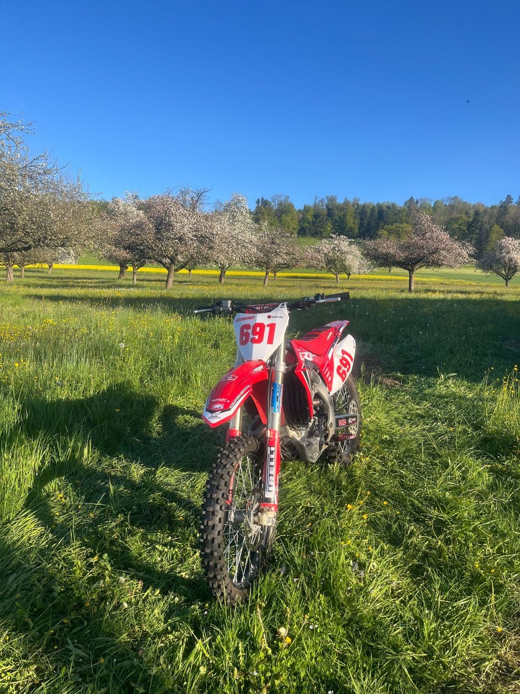 Honda Enduro: Honda CRF 450R (MX) – Usato da St. Gallen venduto da Sanders-sell 2