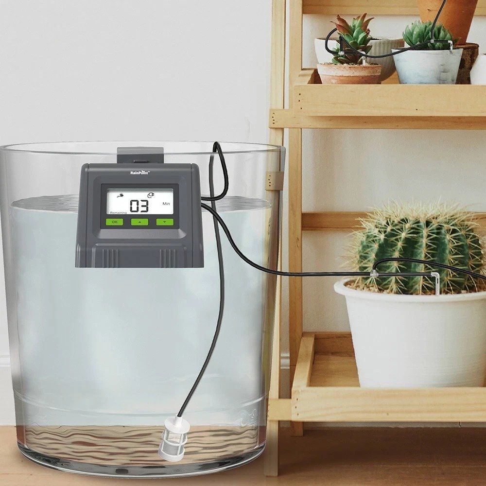 Sistema di controllo: Bewässerungssystem Timer Bis zu 10 Topfpflanze Automatisch – Nuovo (secondo la descrizione) da Kirchdorf AG venduto da Restposten110 7