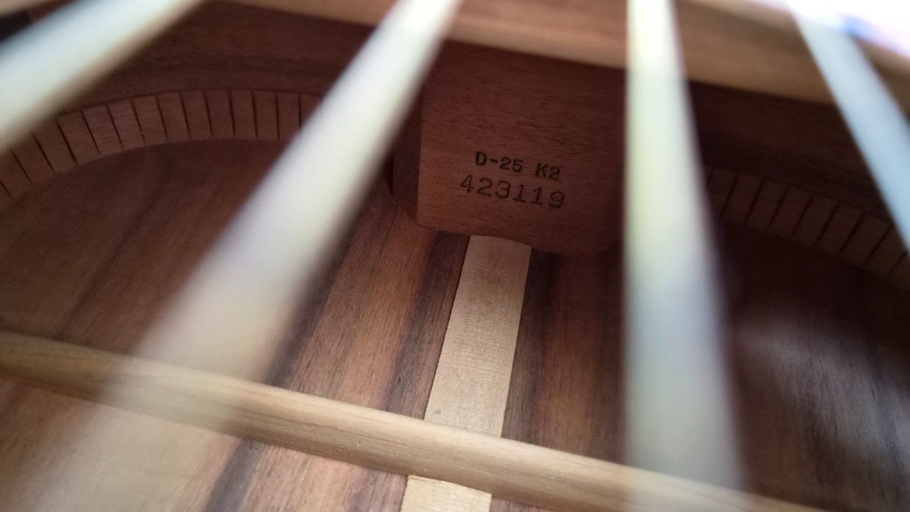 Martin & Co. Strumenti musicali: Martin D25 1982 All Koa – Usato da pieterlen venduto da AntonelloGuitars 5