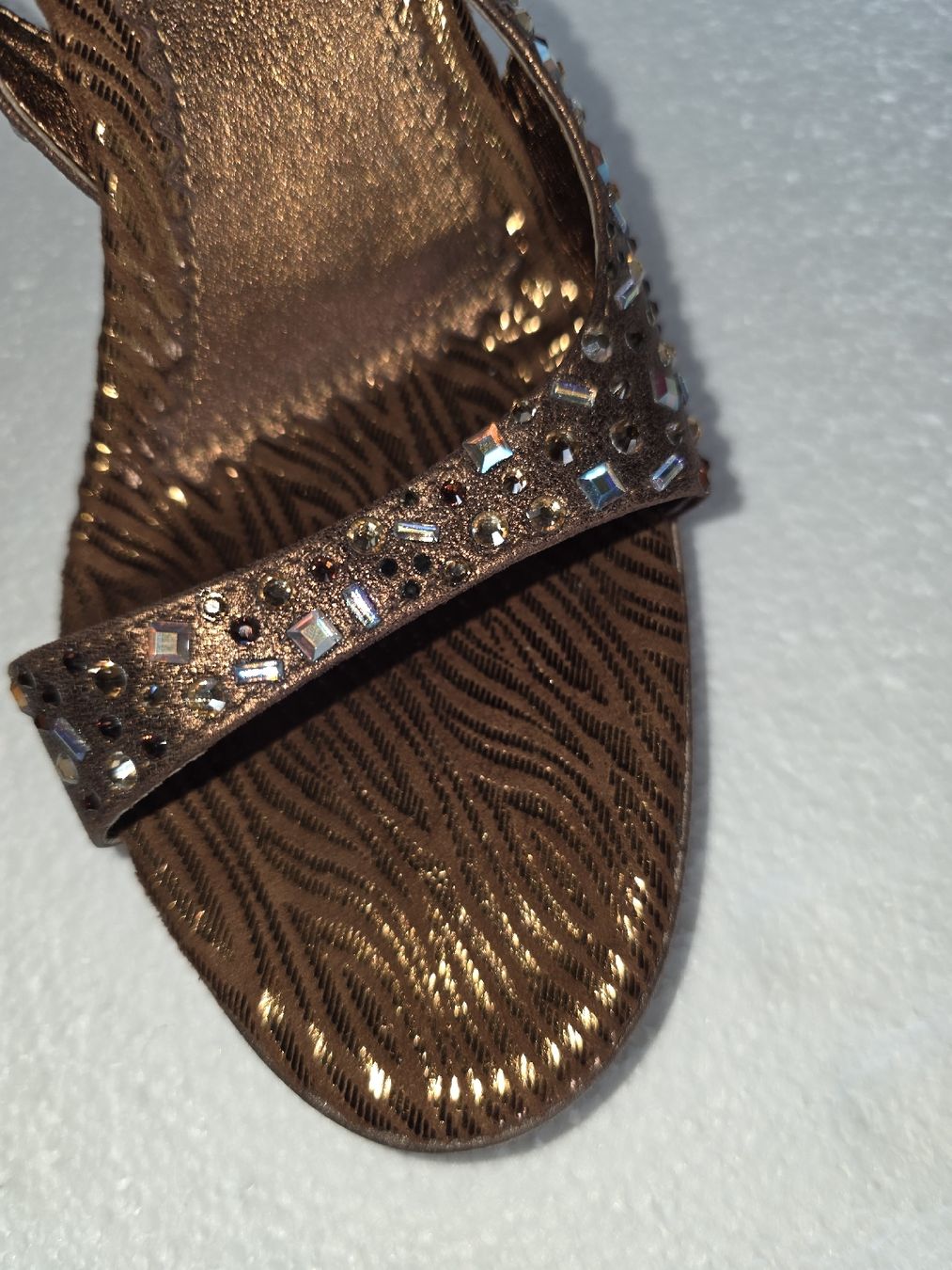 Chaussures femmes: Sandalo con swarovsky – Neuf avec emballage d'origine à calpiogna par dadalter 3