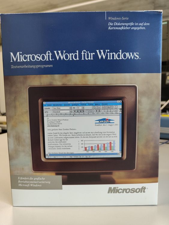 Retro software microsoft word kaufen auf ricardo