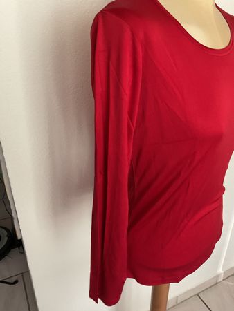LA-Shirt Con Mani Bio-Seide rot Grösse M neu mit Etikett