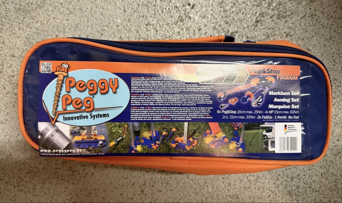Vorzelte & Markisen: Peggy peg  Schraubheringe Set nich komplett – Gebraucht aus Sarnen von Camaro74
