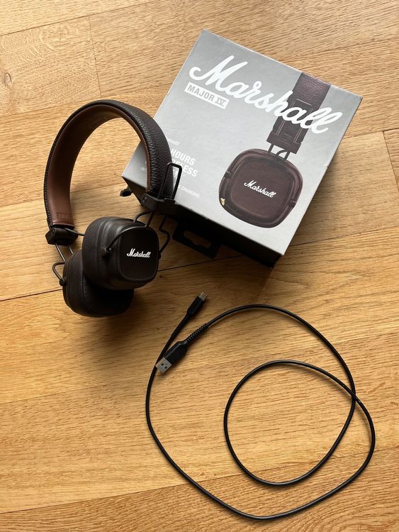 Marshall Major IV Kopfhörer (braun) Kaufen auf Ricardo
