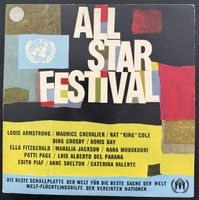 All Star Festival Schallplatte Welt-Flüchtlingshilfe Vinyl