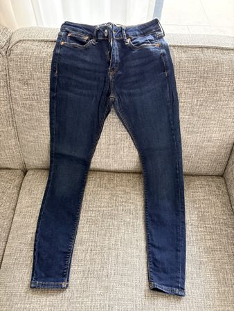 Zara Jeans, Slim Fit, Grösse 36, Dunkelblau
