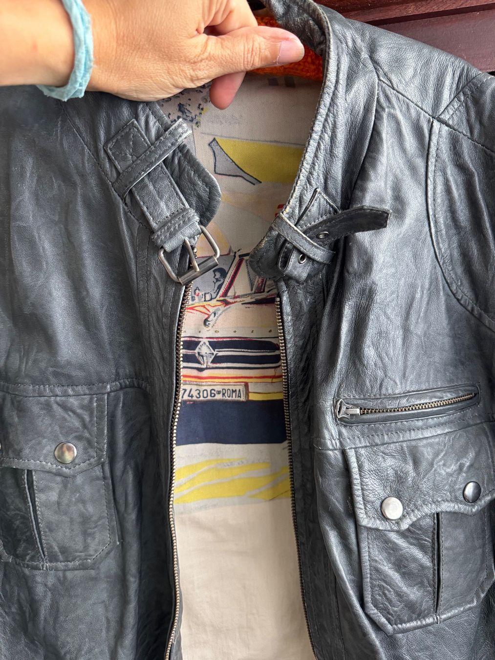 Vestes: Lederjacke Nils – D'occasion à Obfelden par cesarina10 6