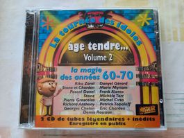 Cds Age tendre...La tournée des idoles vol 2